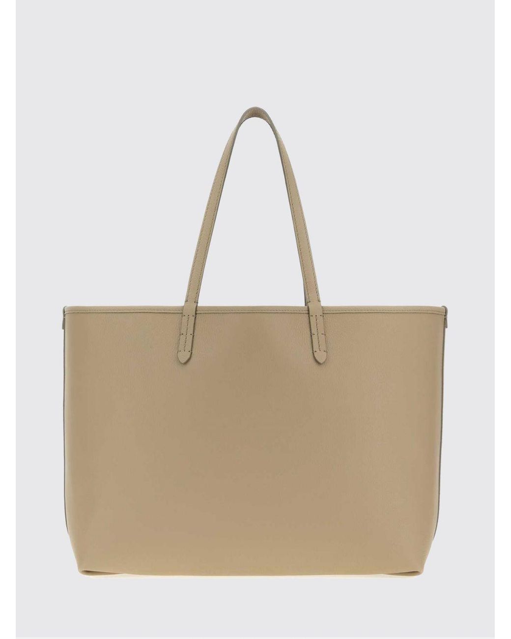 Burberry Natural Medium Reversible Bloomsbury Tote Bag