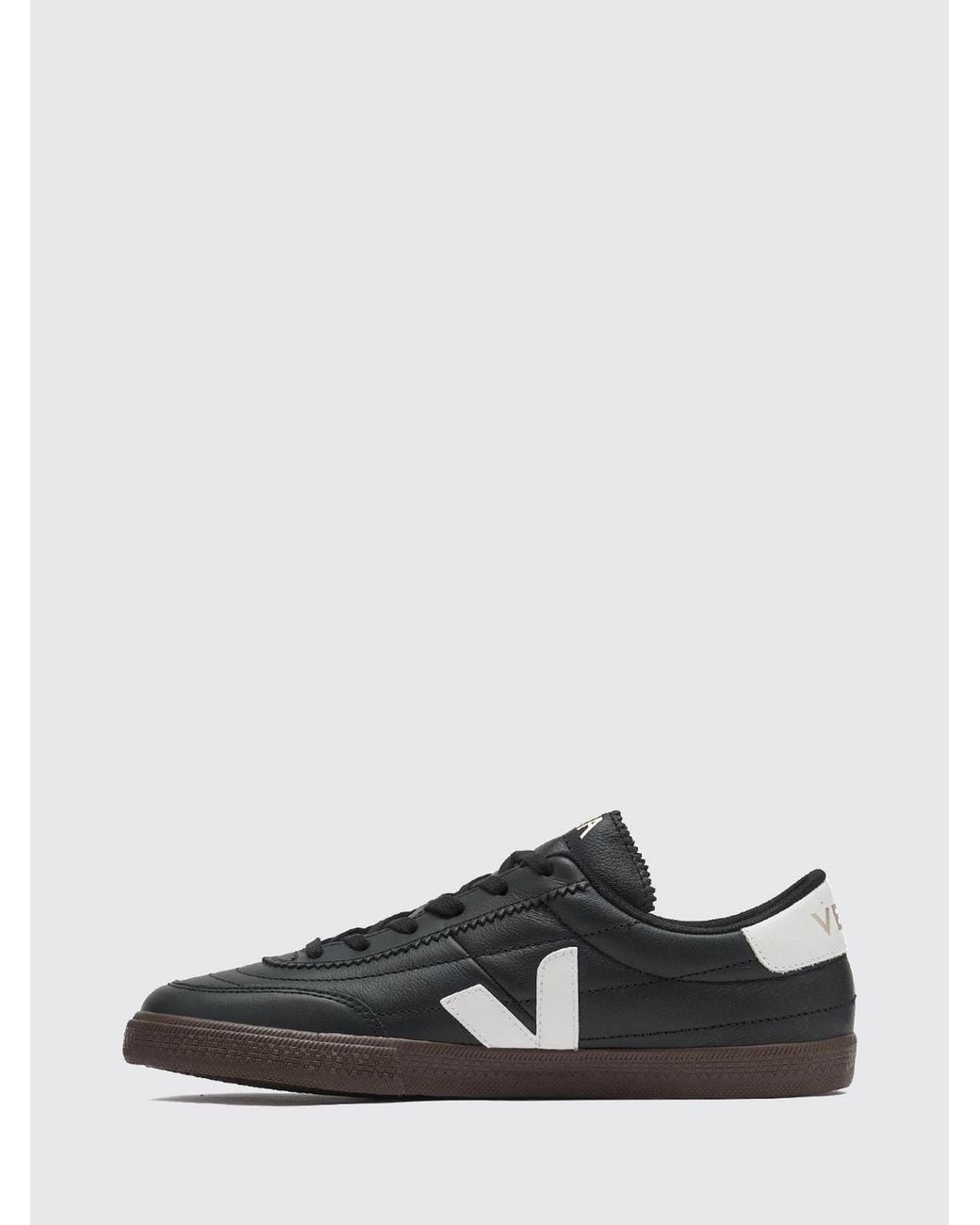 Veja White Panenka Low-Top O.T. Leather Sneakers With Contrast Logo for men