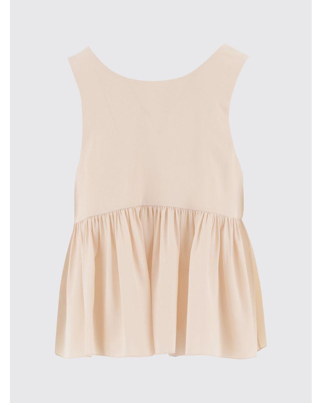 Chloé Natural ChloÉ Silk Top