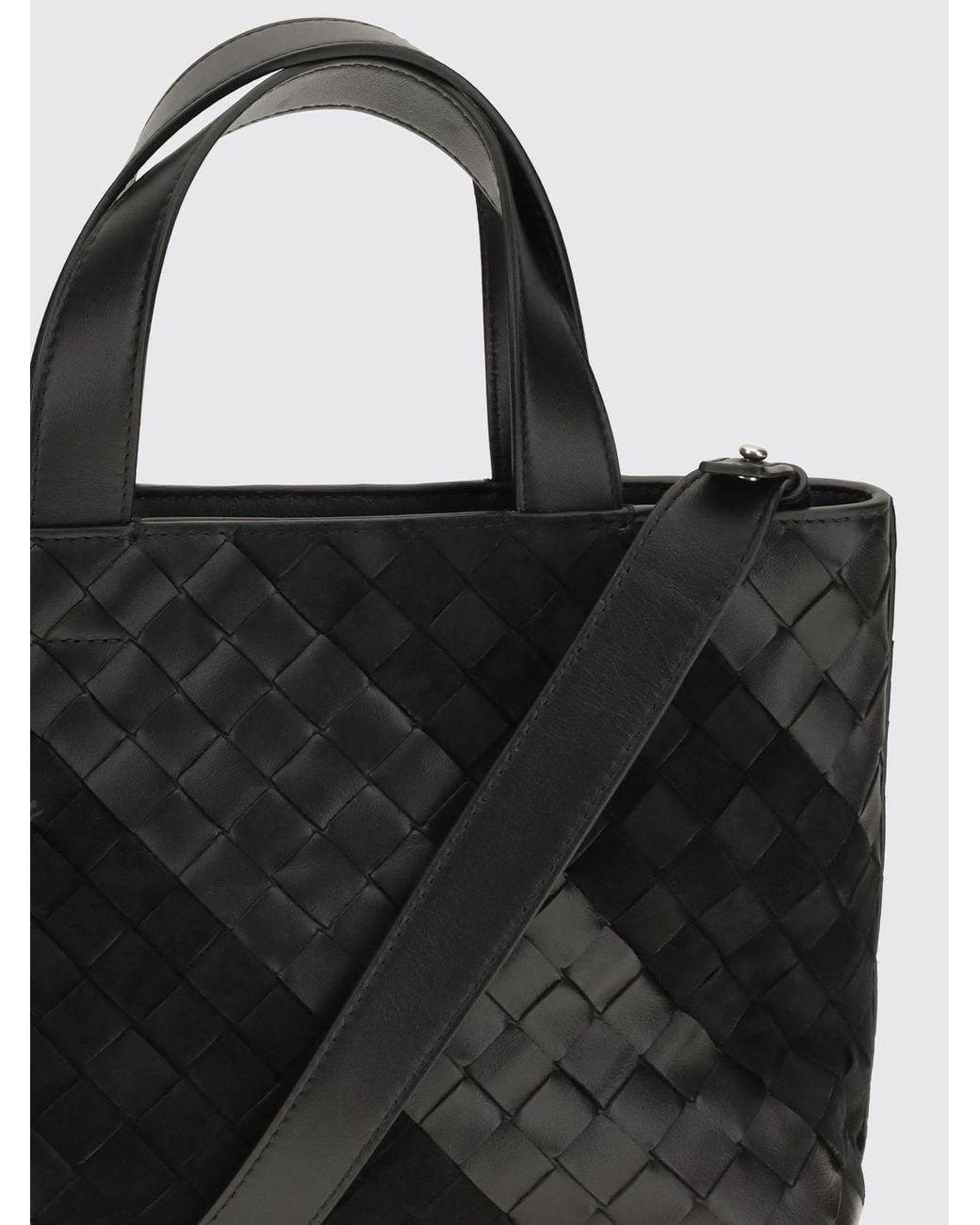 Bottega Veneta Black Mini Crossbody Bag for men