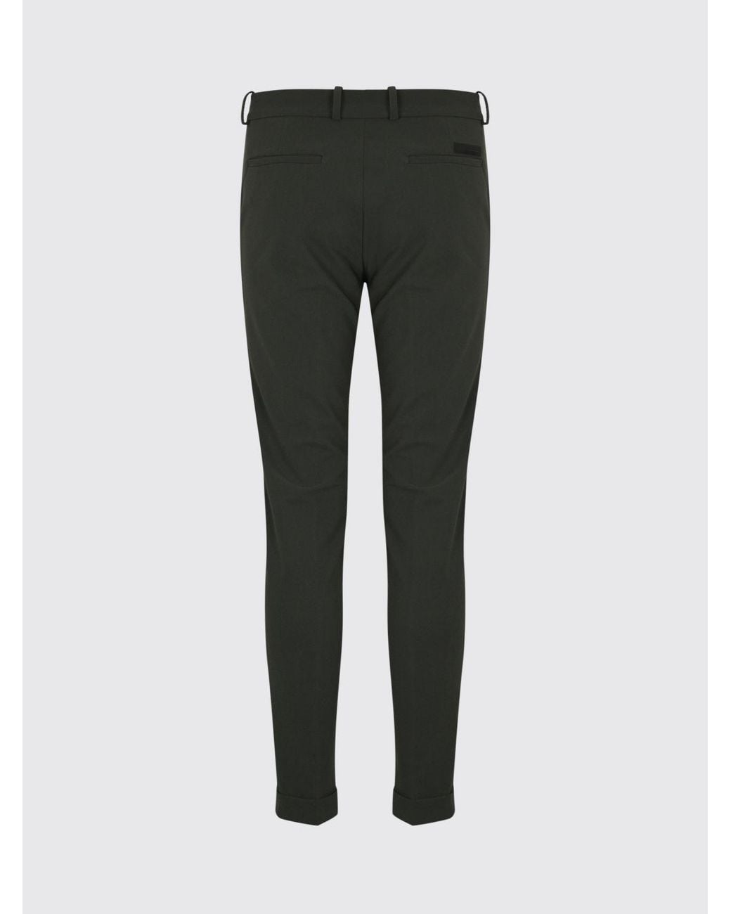 Rrd Gray Surflex Winter Slim Fit Chino Trousers for men
