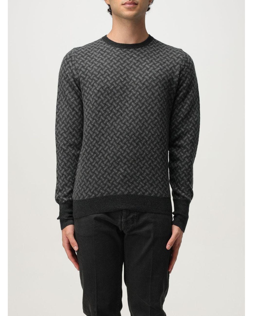 Drumohr Gray Jumper for men
