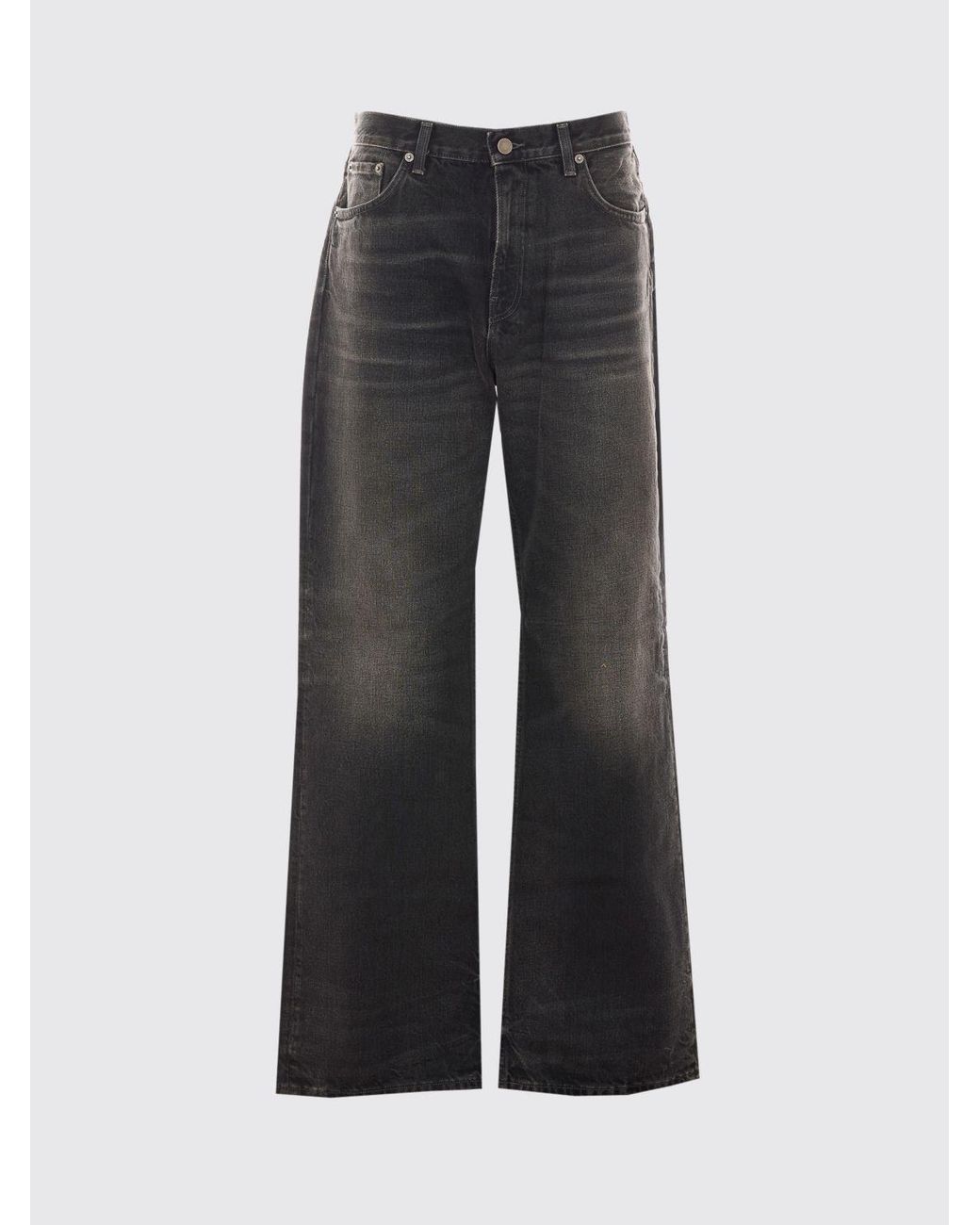 Haikure Blue Korea High-Waisted Straight Fit Jeans