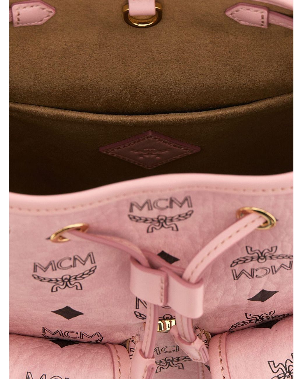 MCM Pink Backpack