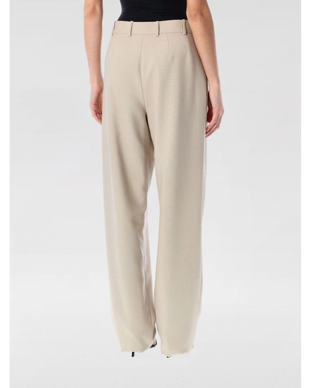 Saint Laurent Natural Trousers for men