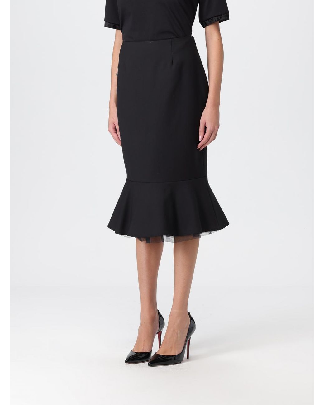 Nina Ricci Black Skirt