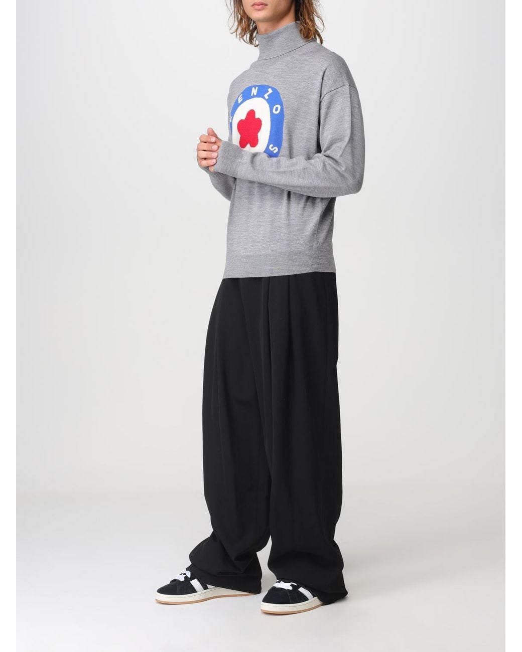 Pull Homme KENZO pour homme en coloris Gray