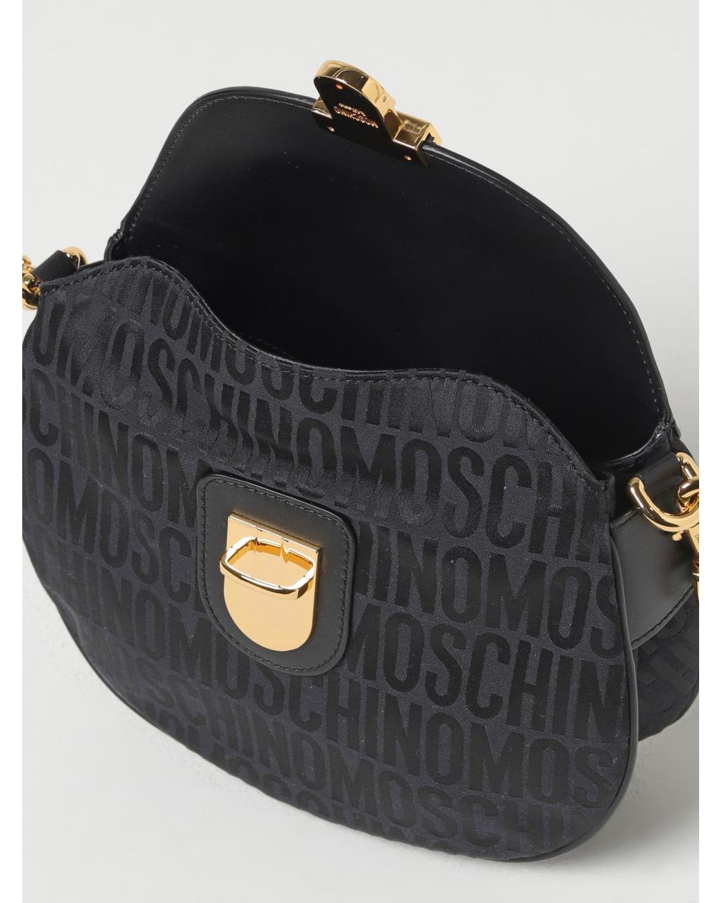 Moschino Couture Black Shoulder Bag