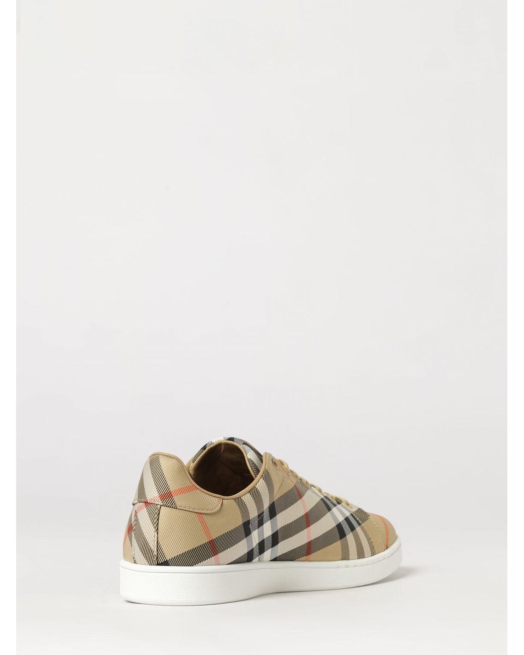 Burberry Natural Low-Top Trainers for men