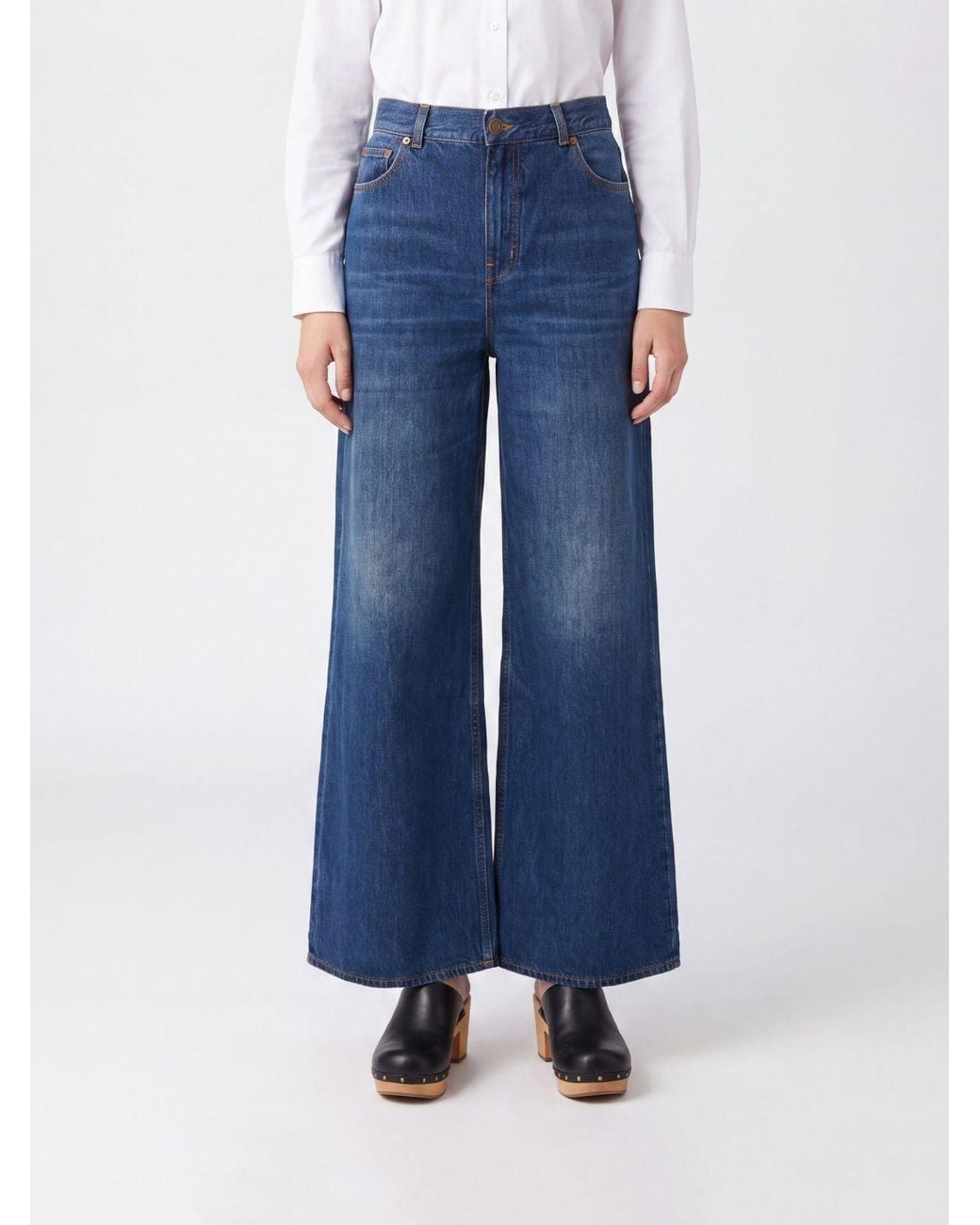 Chloé Blue ChloÉ High-Waisted Flare Jeans