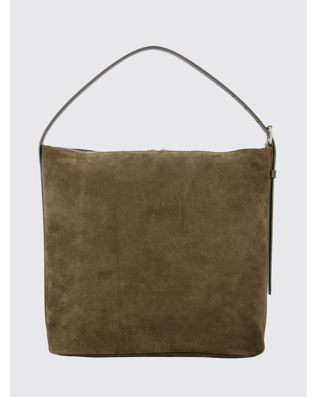 A.P.C. Natural Vera Suede Bag