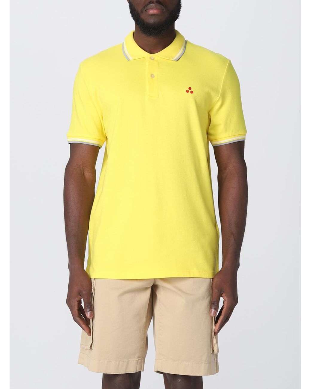 Polo Homme Peuterey pour homme en coloris Yellow