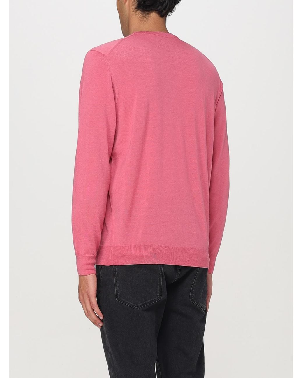 Pull Homme Drumohr pour homme en coloris Pink