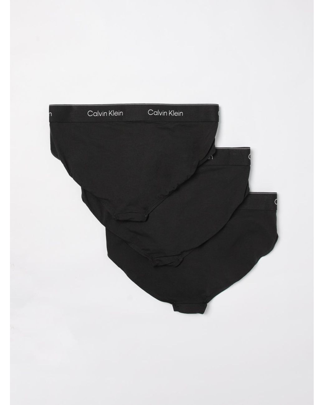 Set 3 Slip di Calvin Klein in Black da Uomo