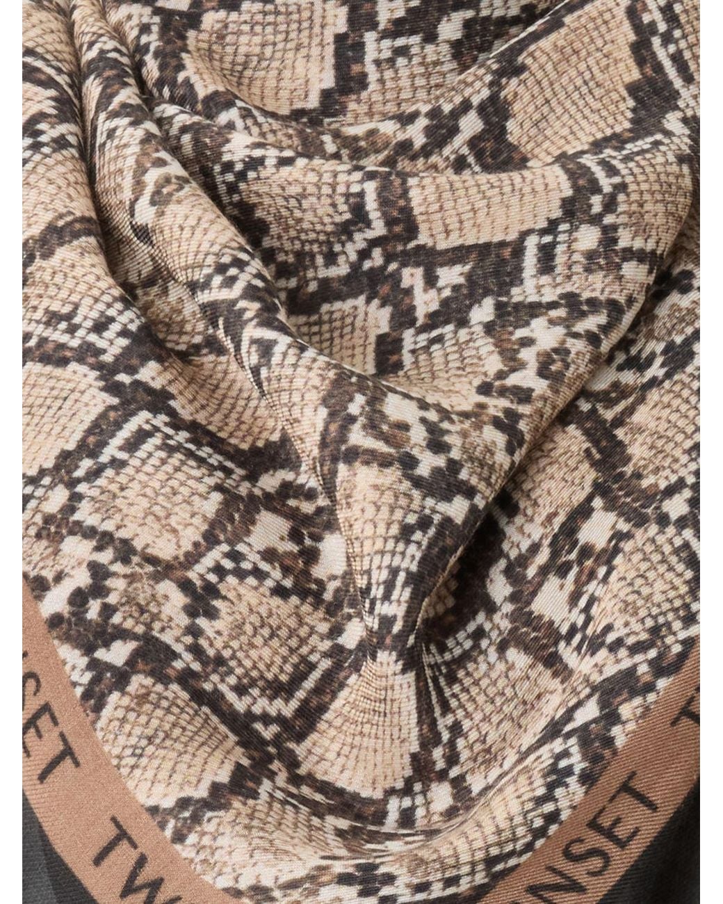 Twinset Natural Scarf