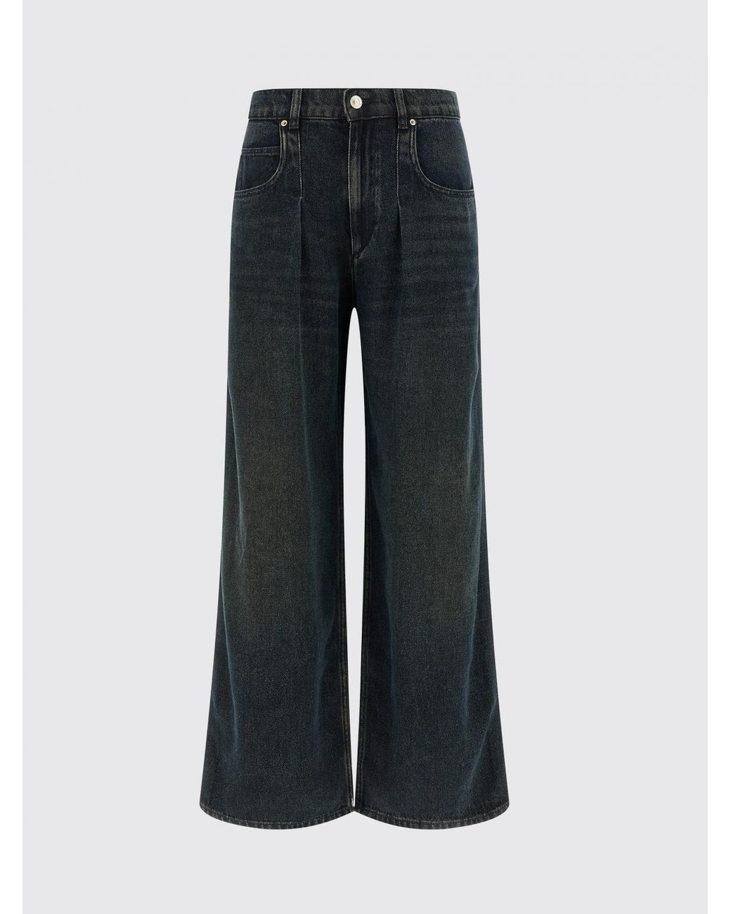 Jeans Flare De Denim Isabel Marant de color Blue