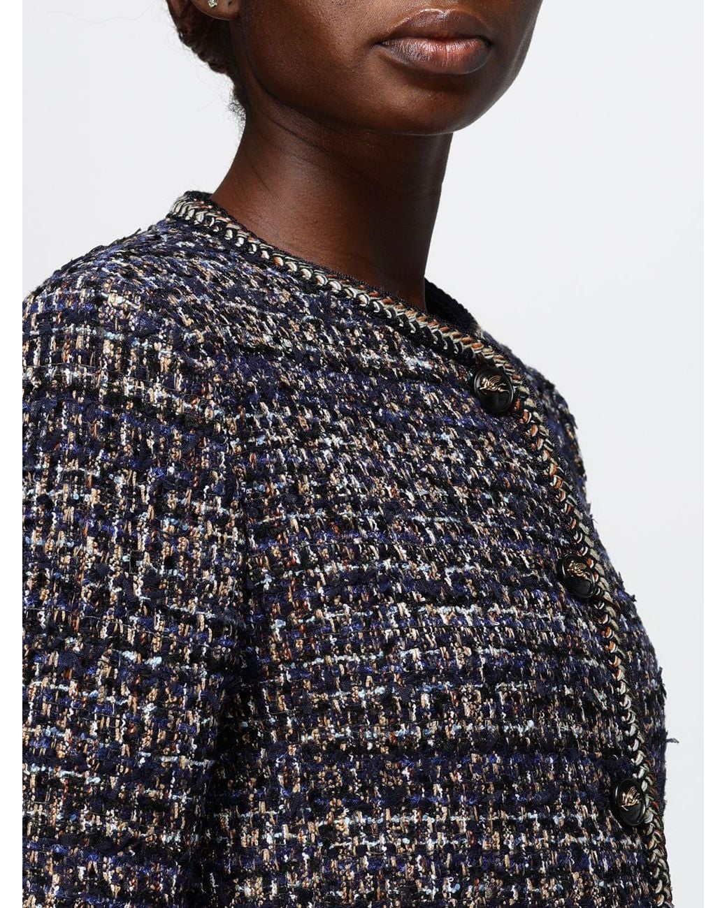 Etro Gray Short Blazer