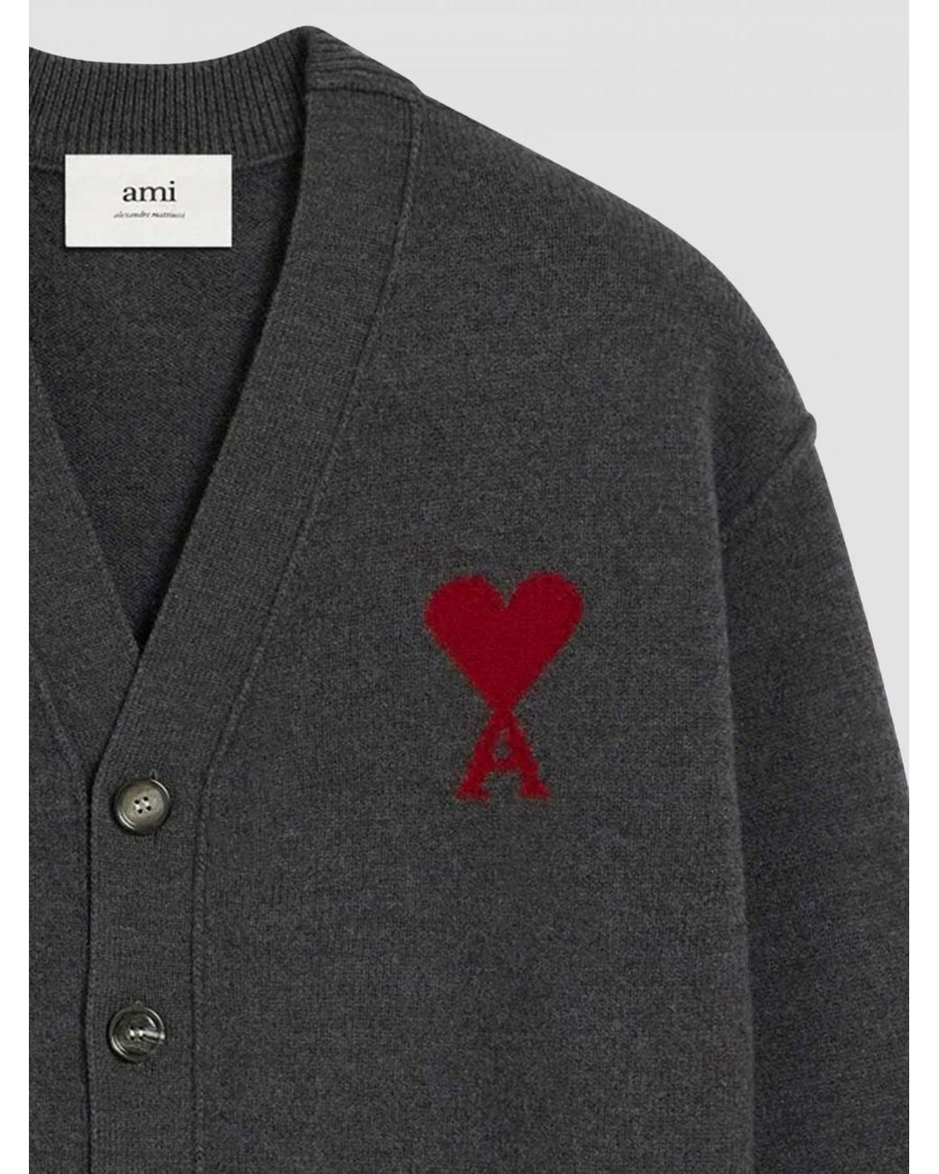 AMI Gray Sweater for men