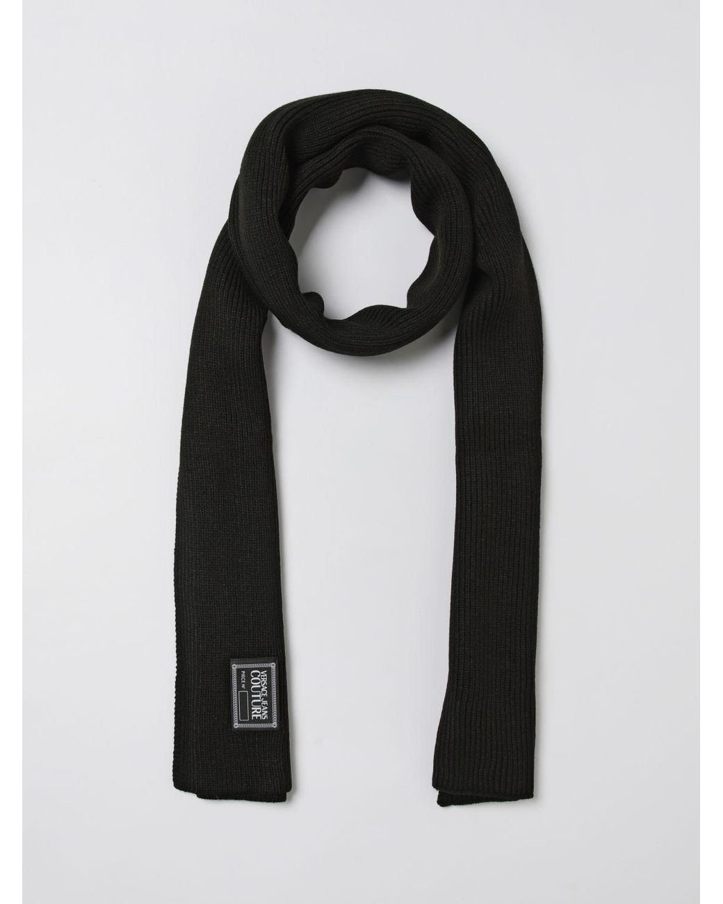 Versace Jeans Couture Black Scarf