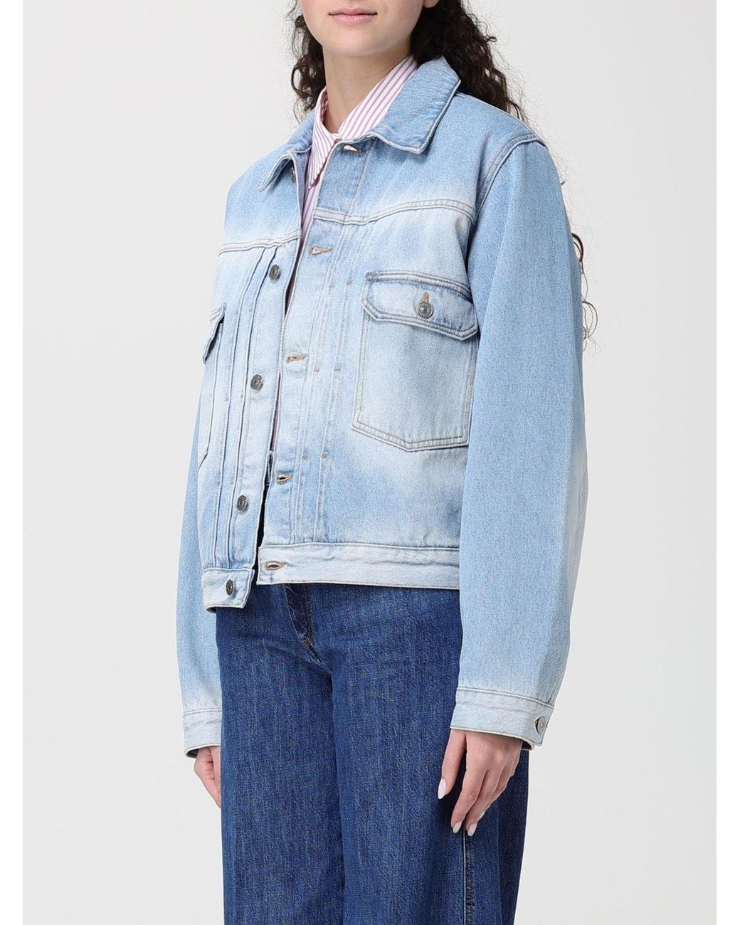 Victoria Beckham Blue Denim Jacket