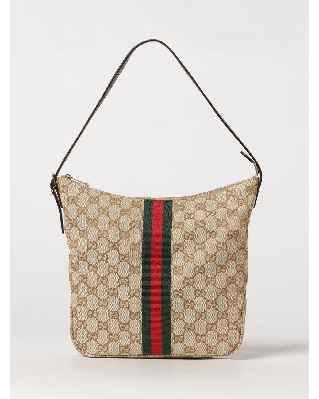 Borsa A Spalla Lunetta di Gucci in Natural da Uomo