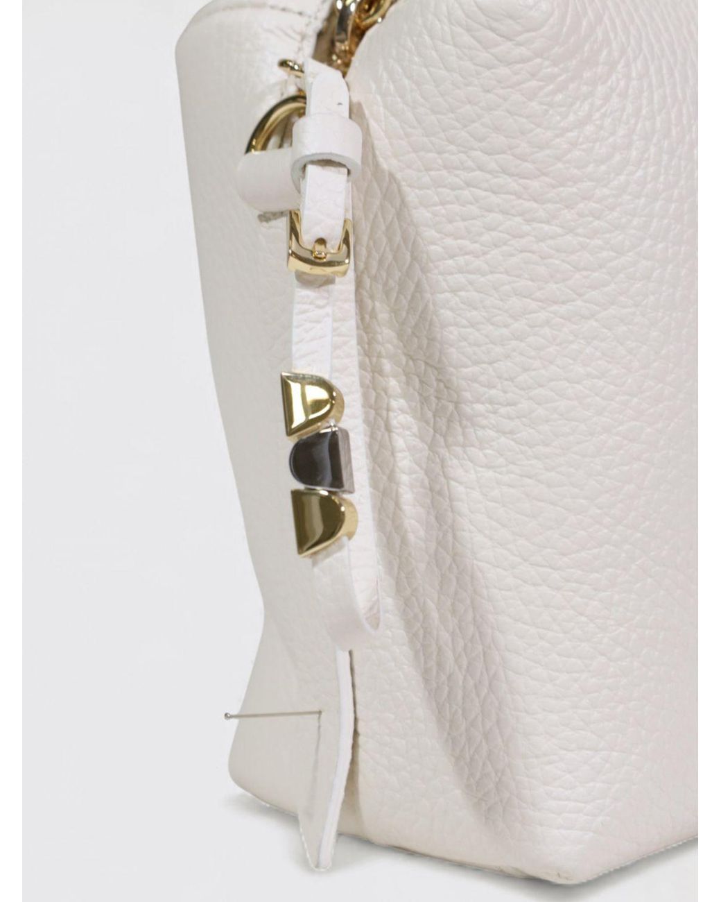 Coccinelle Natural Nory Grained Leather Pochette