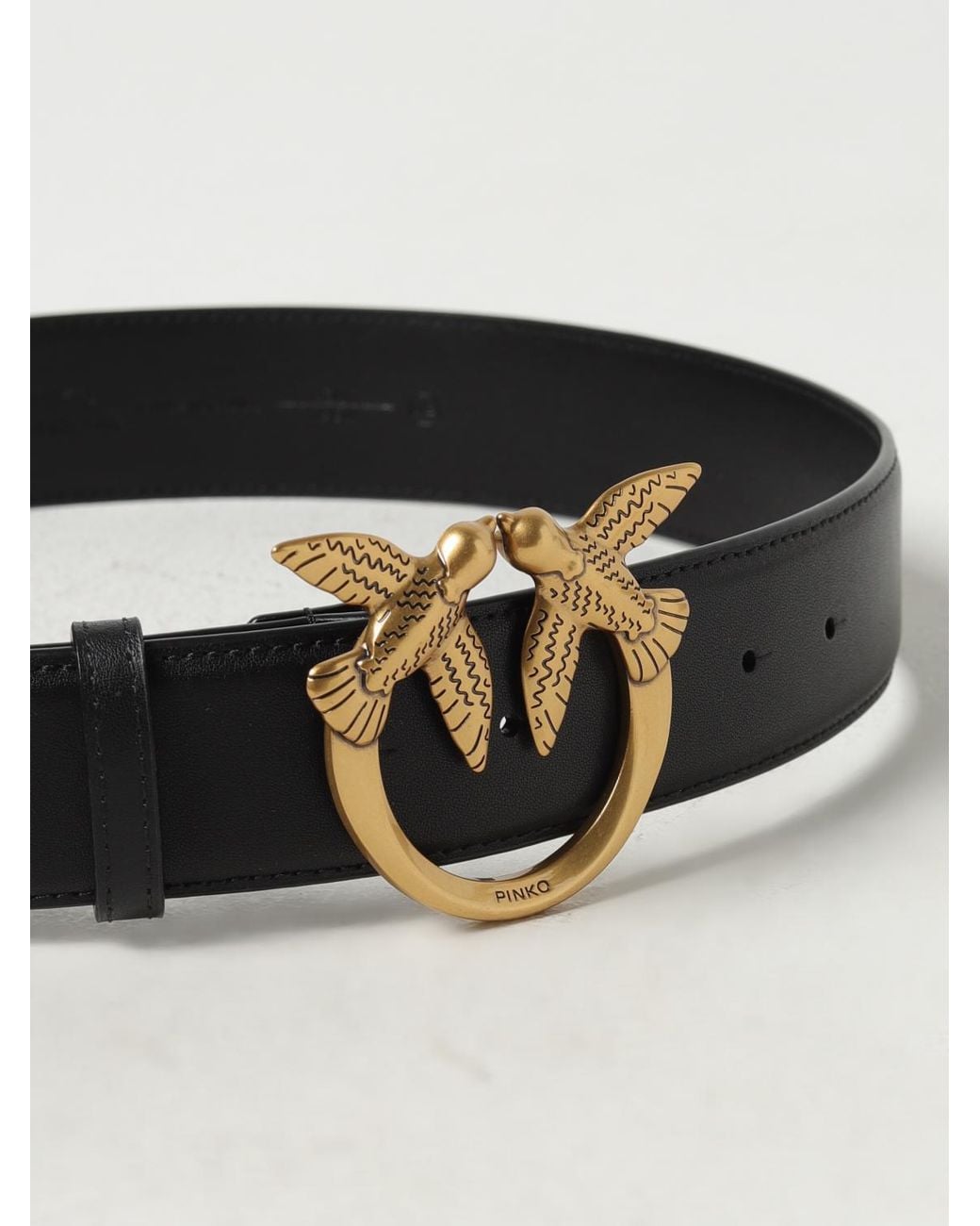 Pinko Gray Belt