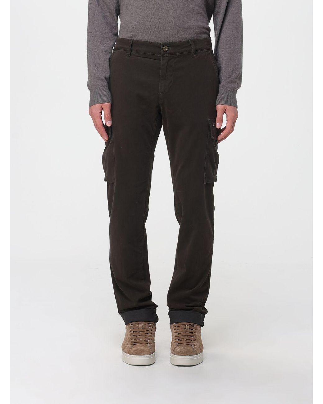 Mason's Black Trousers for men