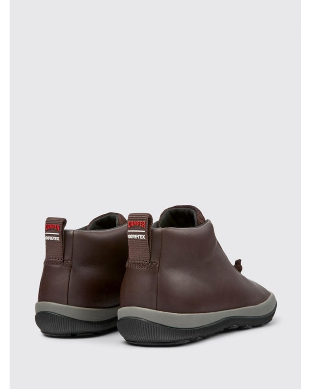 Camper Brown Peu Pista Gore-Tex Leder-Sneakers