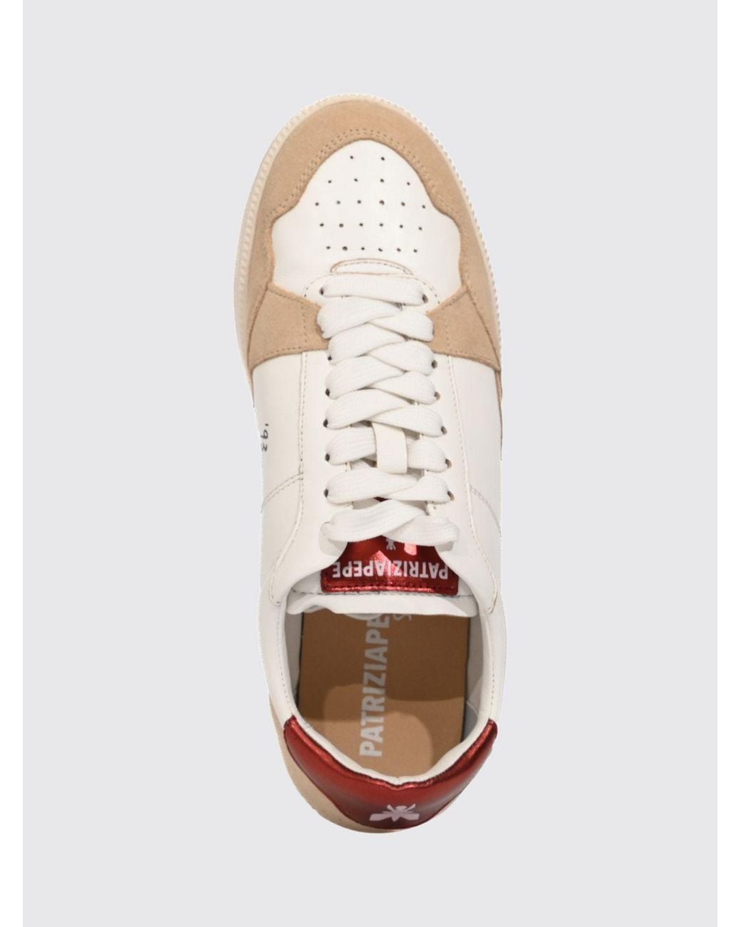 Baskets Patrizia Pepe en coloris Natural