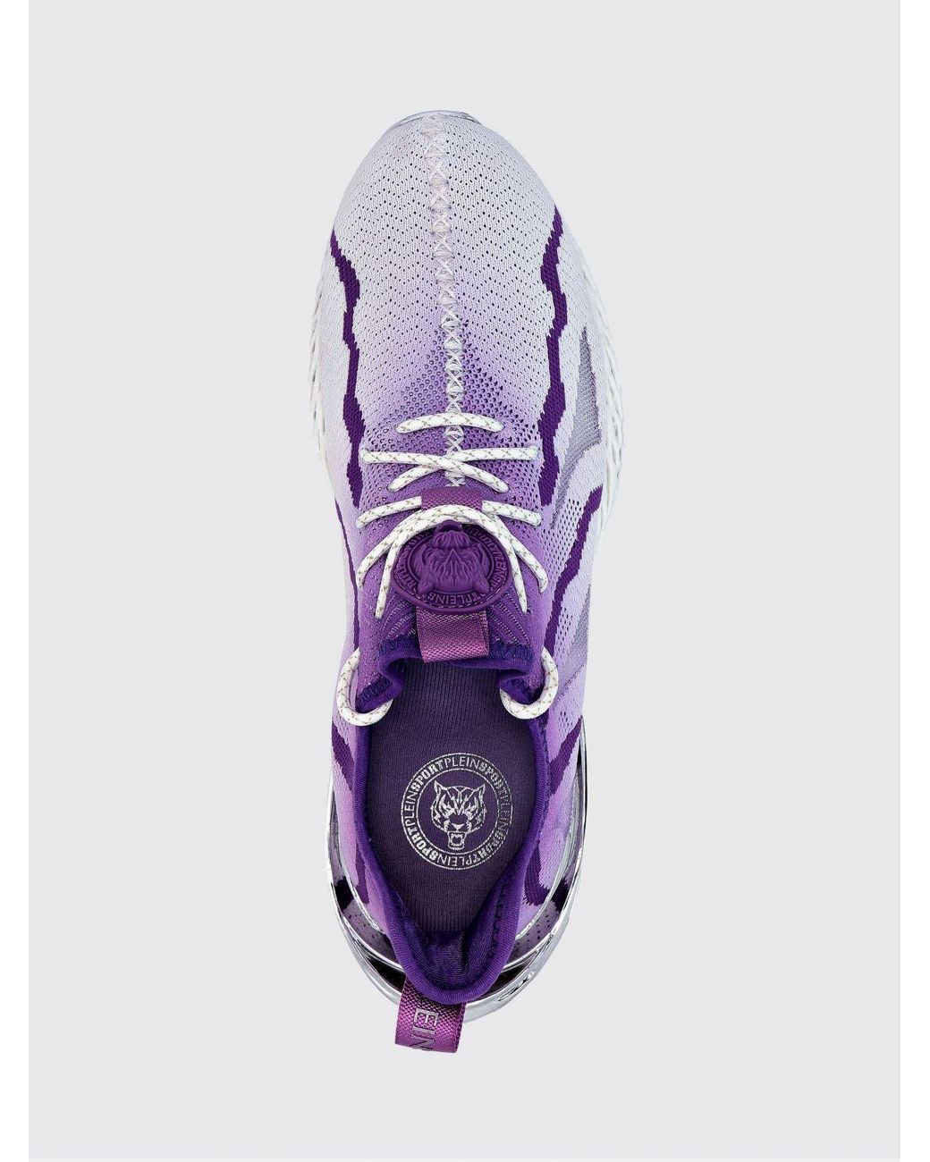 Philipp Plein Purple The Lighting Edition Gen X 02 Trainers for men