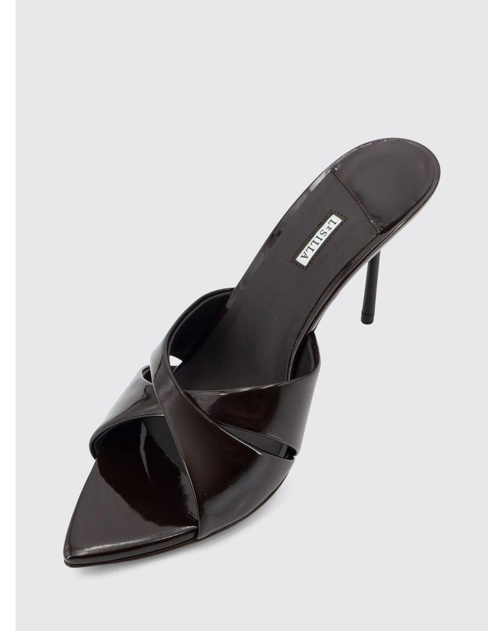 Le Silla Brown Heeled Sandal
