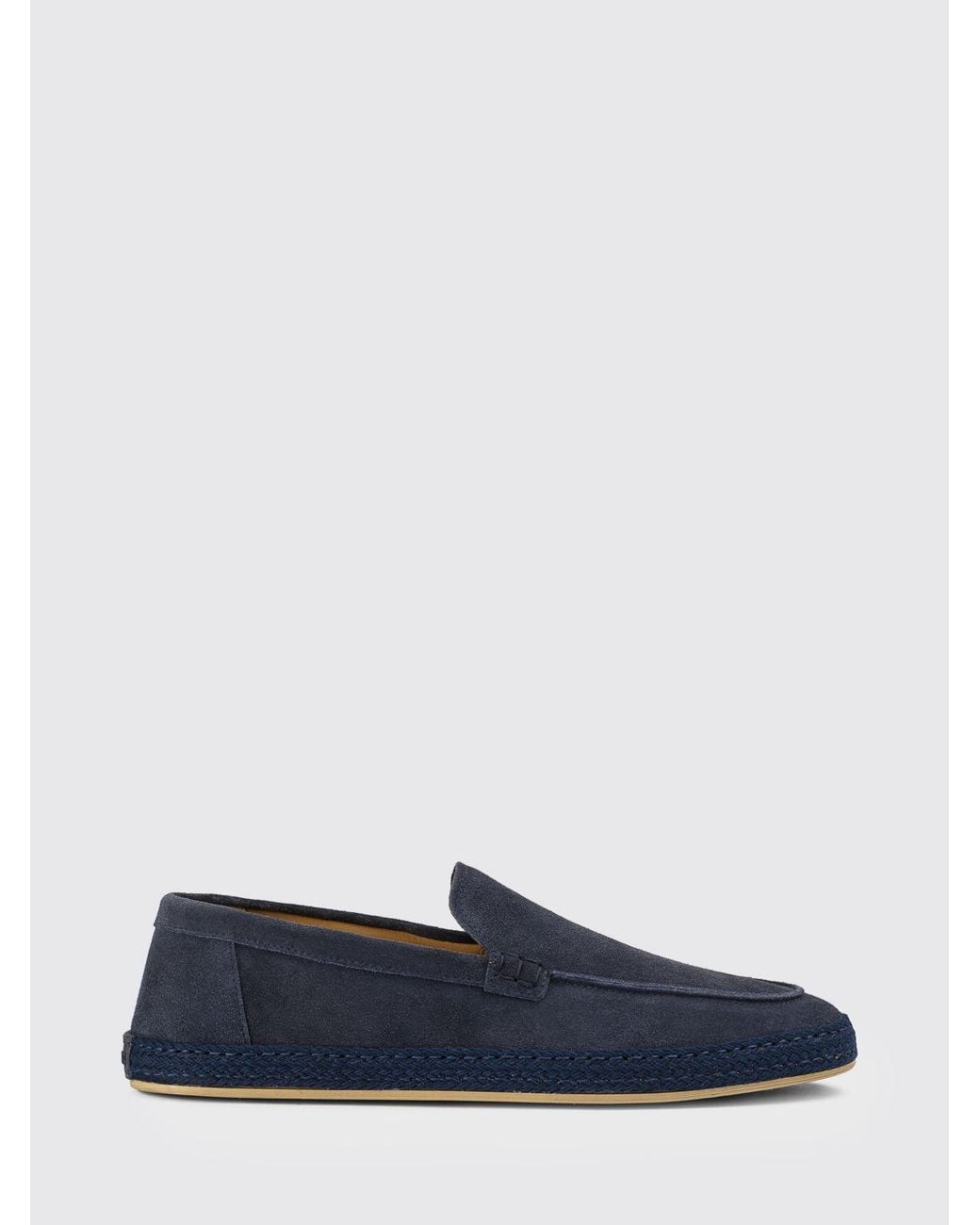 Doucal's Blue Suede Espadrilles for men
