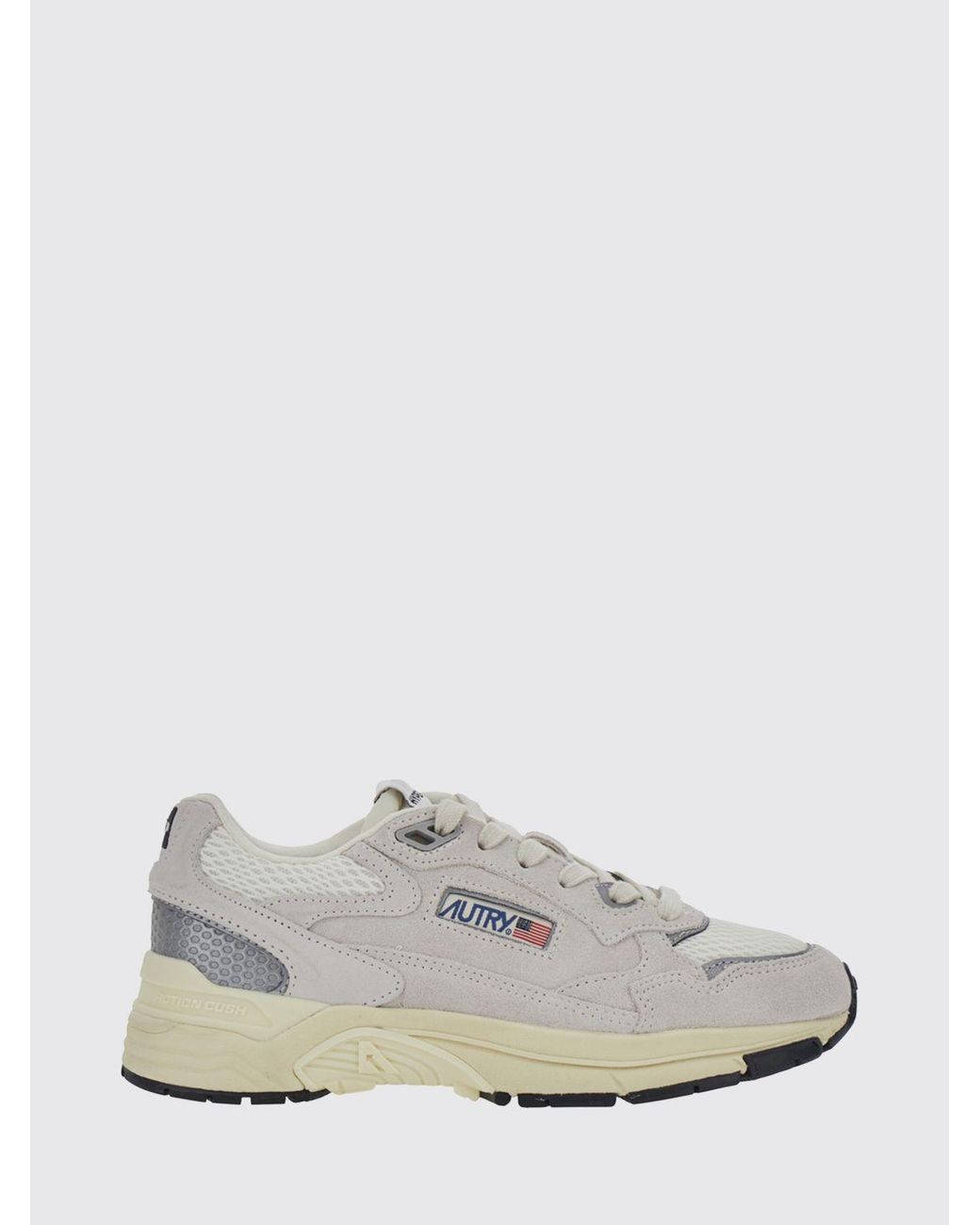 Autry White Hyperway Low-Top Trainers