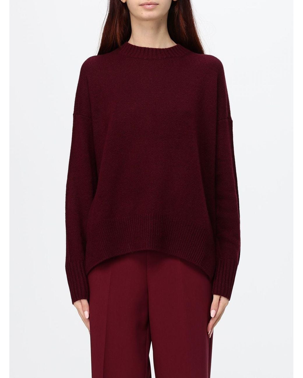 Allude Red Sweatshirt
