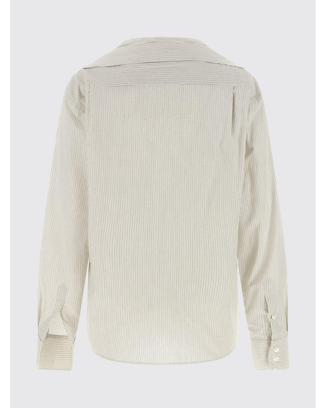MM6 by Maison Margiela White Cotton Shirt