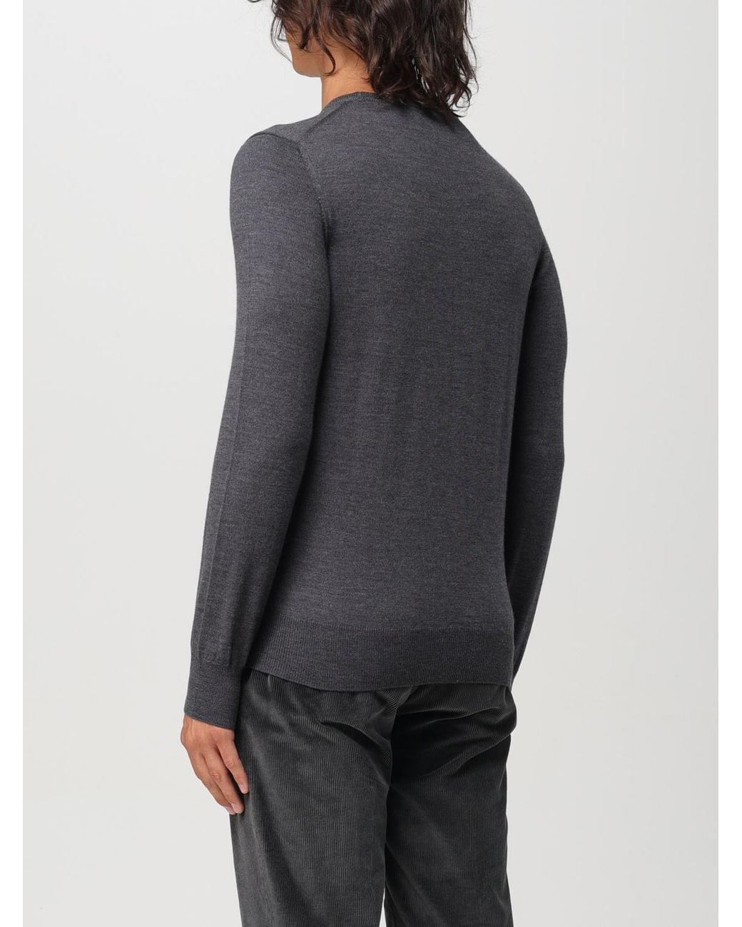 Brooksfield Gray Sweater for men