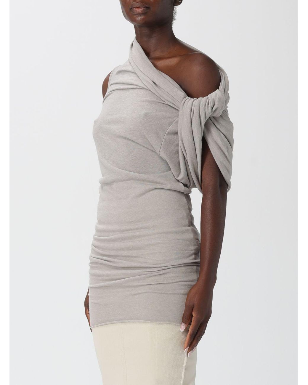 Top Mujer Rick Owens de color Gray