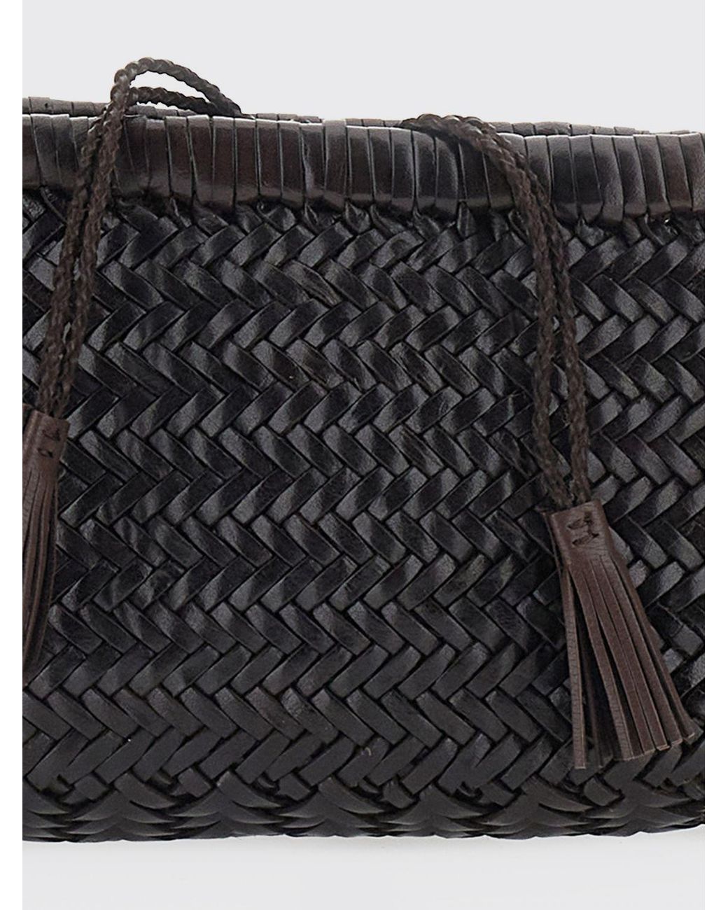 Mini Borsa A Tracolla Minsu di Dragon Diffusion in Black