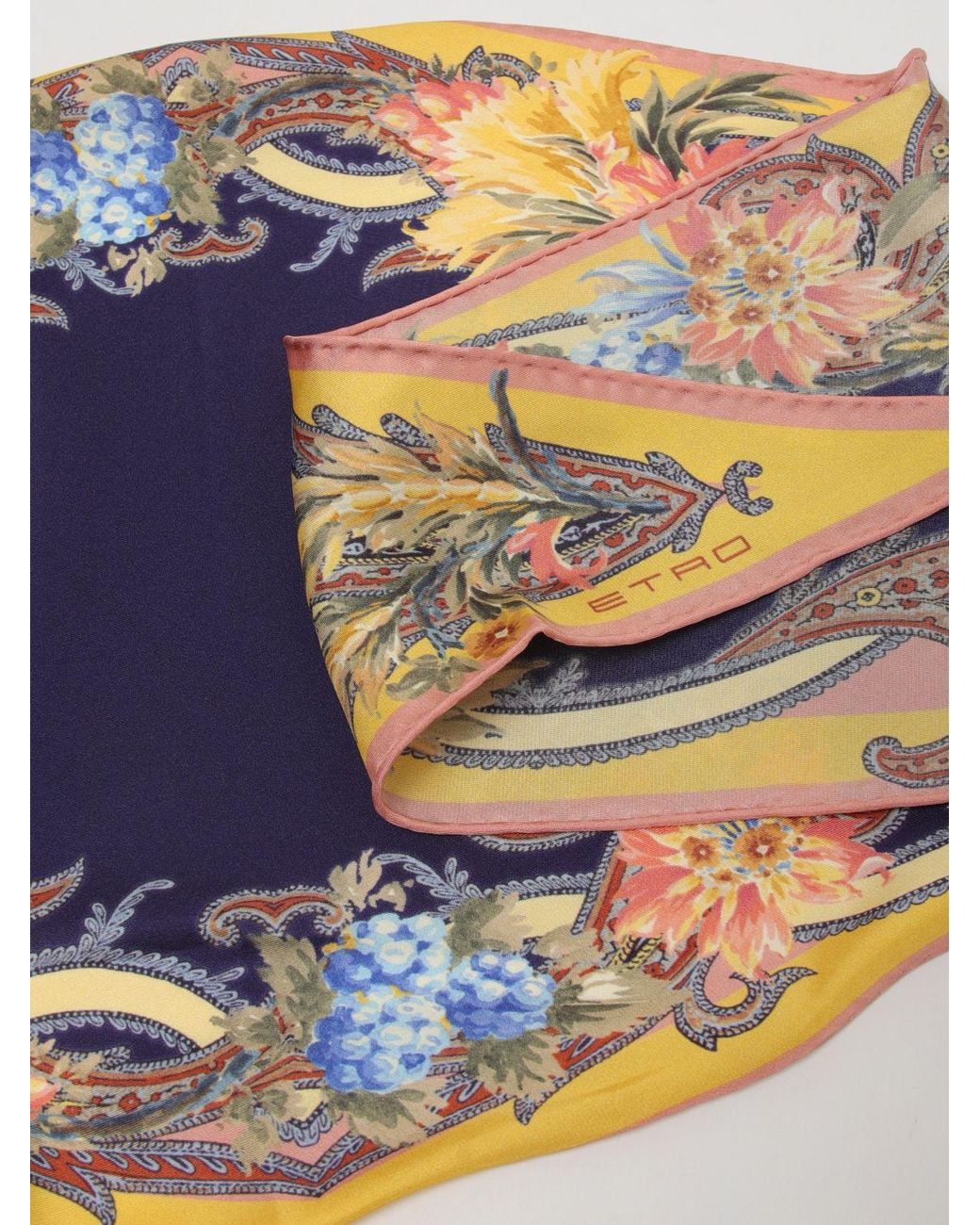 Etro Blue Scarf