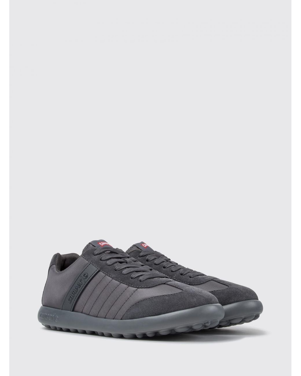Camper Blue Pelotas Xlf Leather And Suede Sneakers With Recycled Materials for men