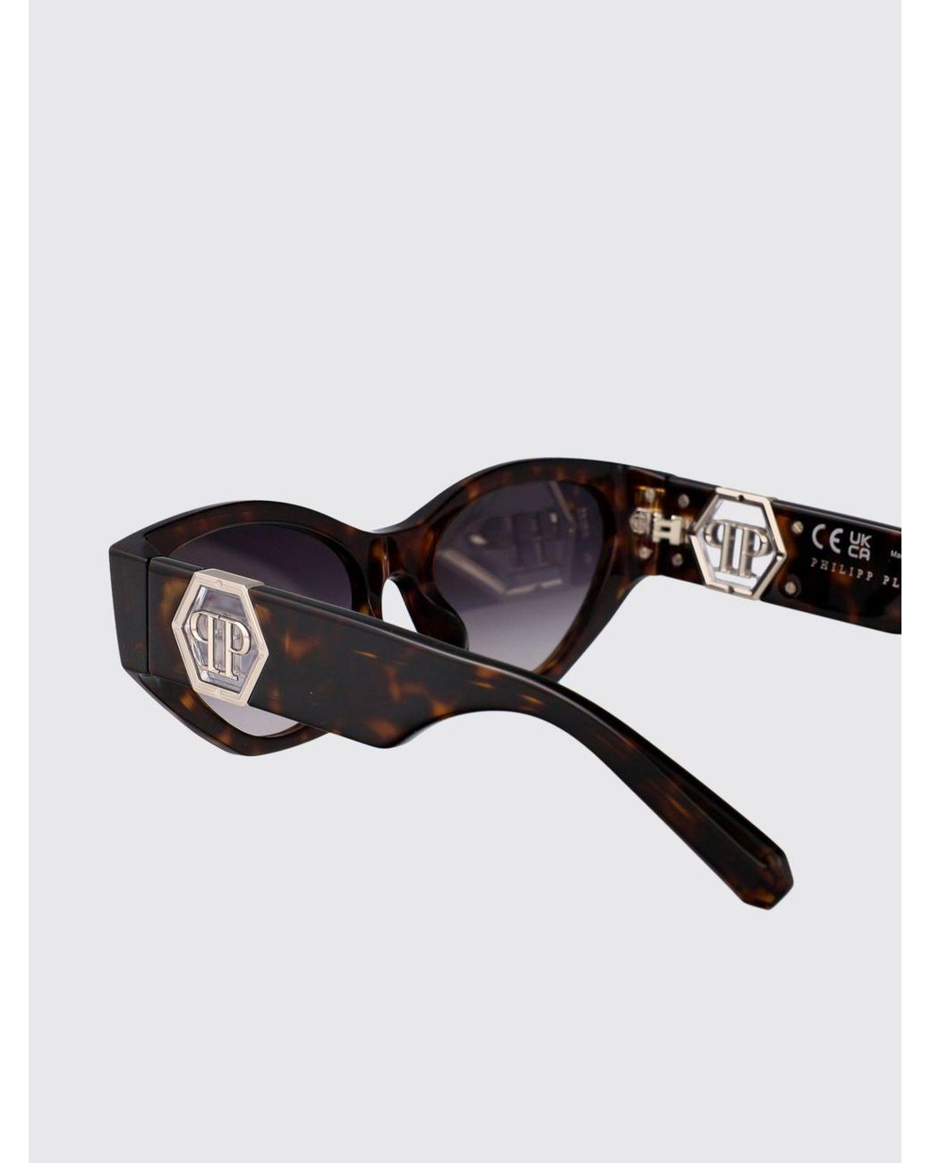 Philipp Plein Brown Sunglasses