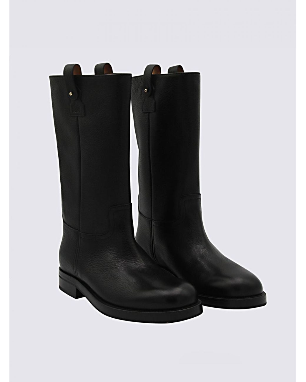 Church's Black Flat Ankle Boots
