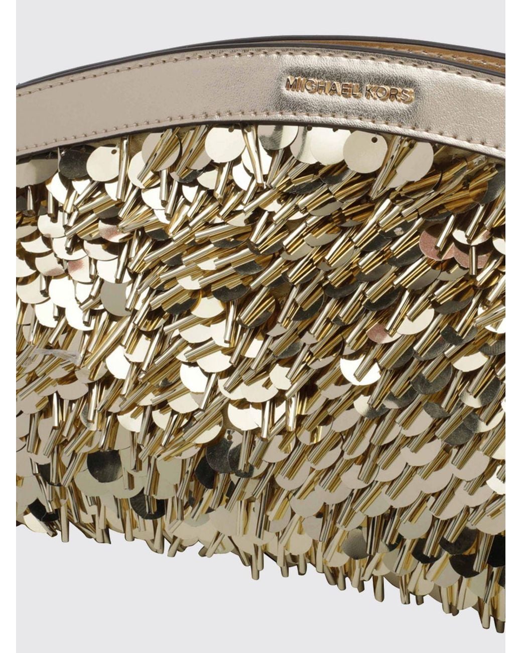 Michael Kors Metallic Clutch