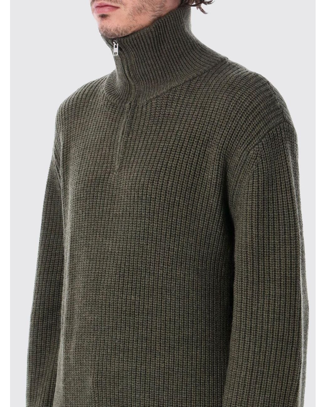 A.P.C. Green Sweater for men