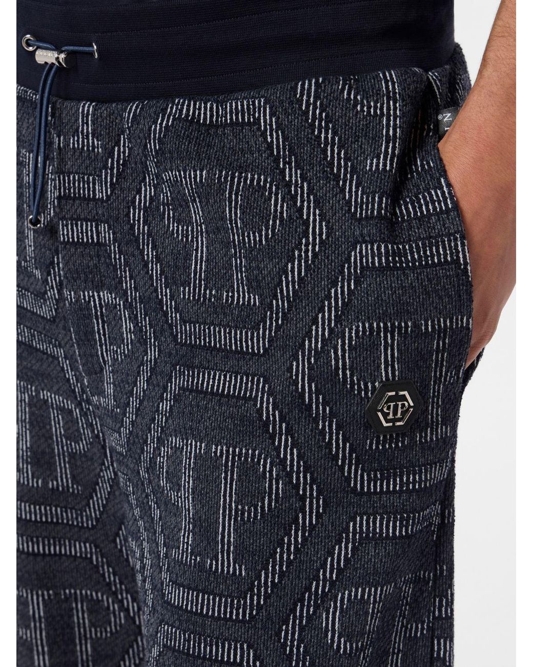 Philipp Plein Black Shorts for men