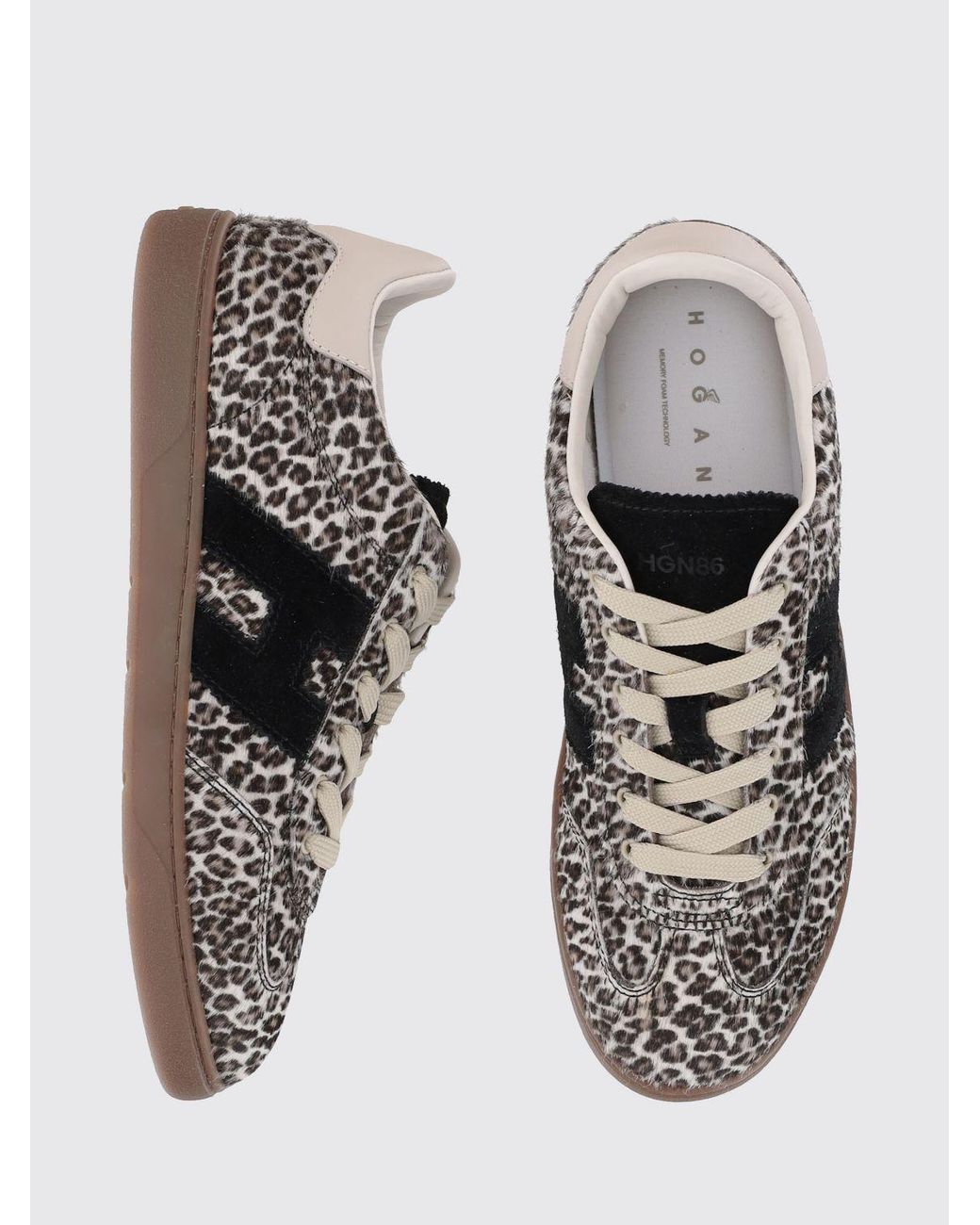 Hogan Multicolor Coole Ponyskin-Sneaker
