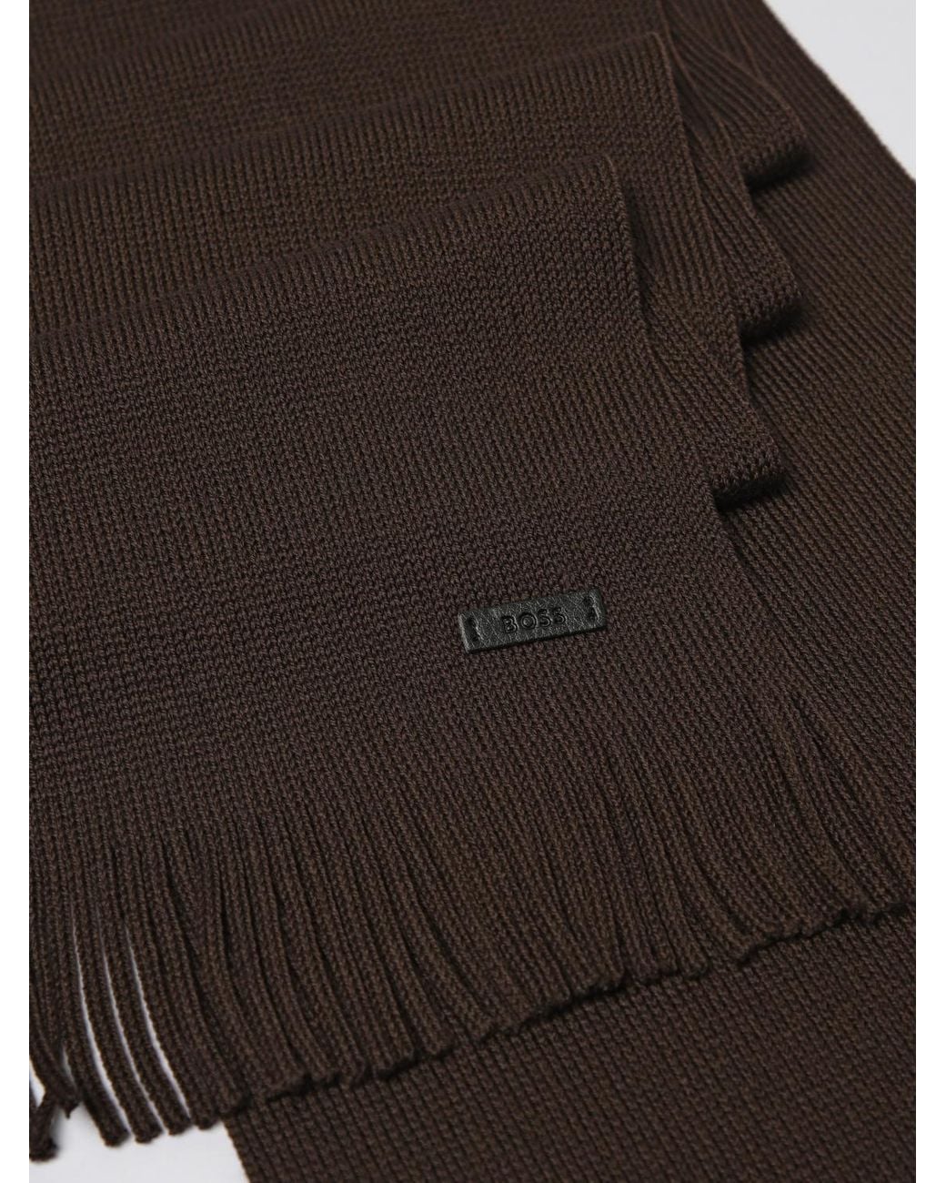Boss Black Scarf for men