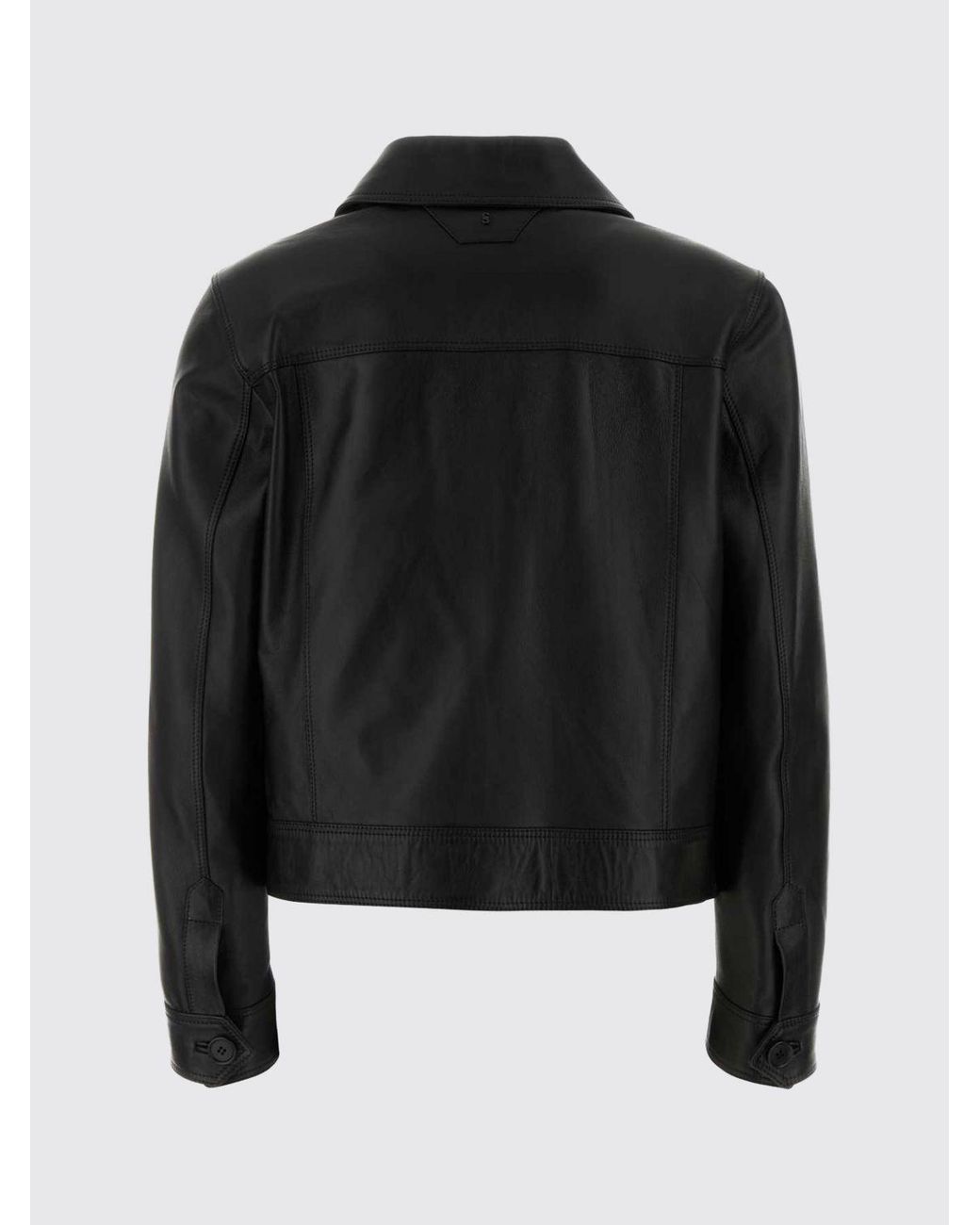 Salvatore Santoro Black Leather Jacket