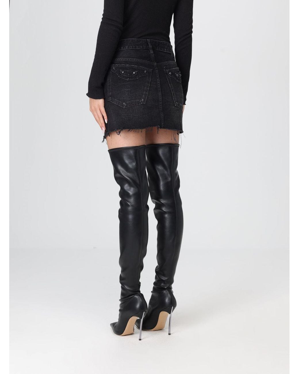 Balenciaga Black Skirt